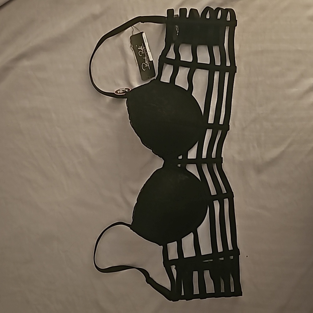 Sexy 36C Blk Bra/Lingerie Multi Strap Design NWT